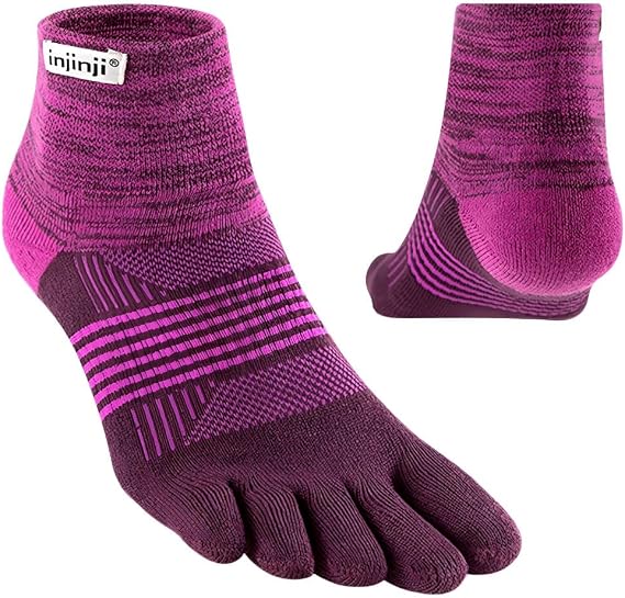 Injinji Women's Trail Midweight Mini Crew Toesocks