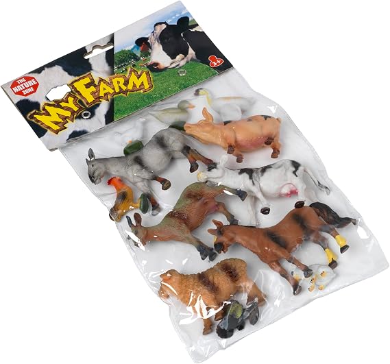 Peterkin 12pc Farm Animal Set