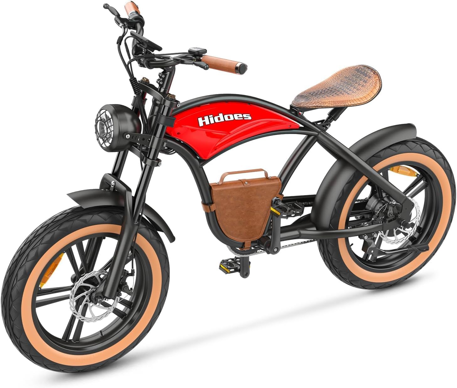 LET IT GO B10 Electric Bike for Adults, Off Road All Terrains E Bike, 20 Electric Mountain Bike, Electirc Bicyle 700-1000W 48V 13AH, 27 MPH & 35Miles