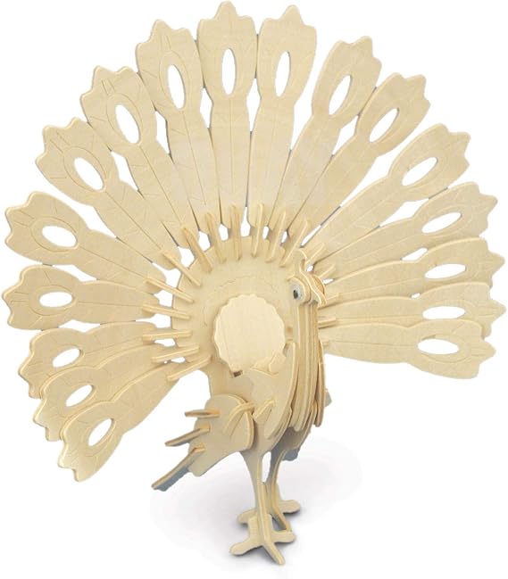 Peacock QUAY Woodcraft Construction Kit FSC
