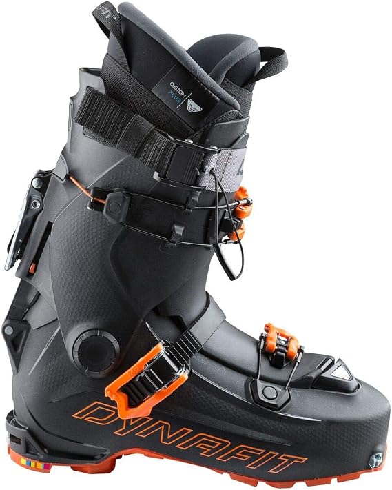 Dynafit Hoji Pro Tour Skitouring Boots - Asphalt/Fluorescent Orange 25.5