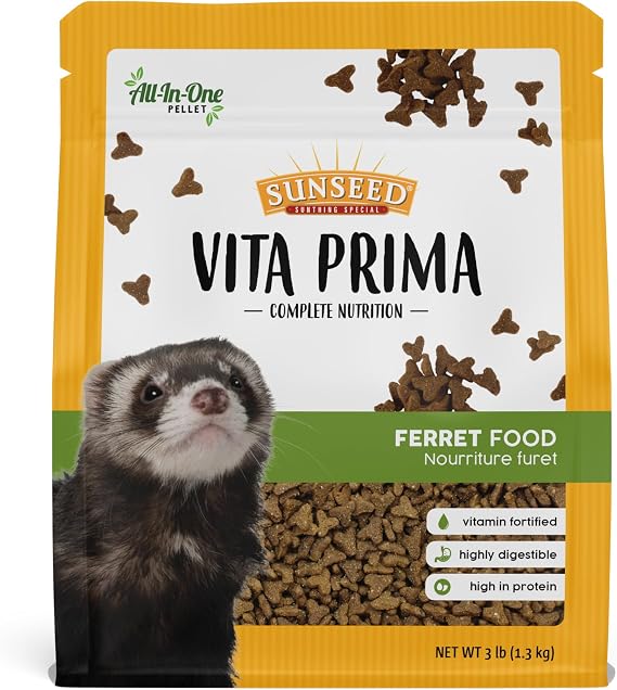 Sunseed Vita Prima Ferret Food - 3lbs