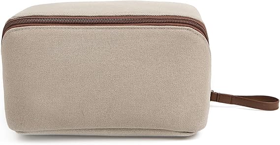 Travel Makeup Bag, Cosmetic Organizer Pouch for Women, Zippered Toiletry Case