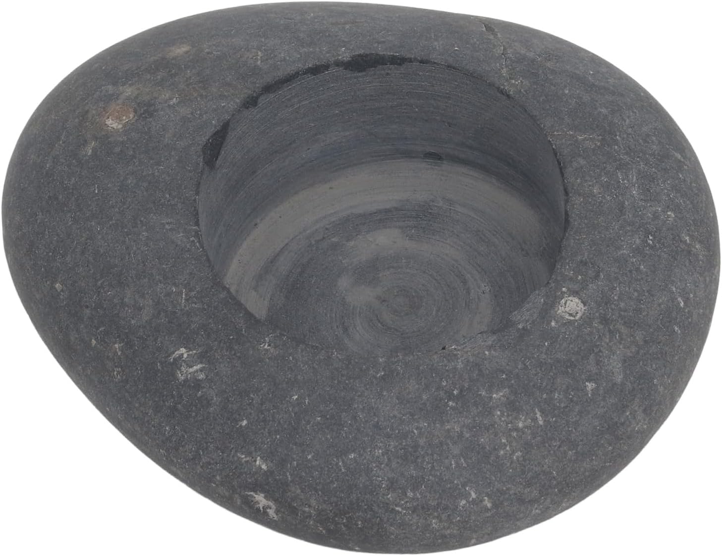 Handmade Stone Tealight Candle Holder, Sturdy and Compact Size Design Decorative Pebble Multifunctional and Lightweight Candle Holder for Wedding Home Decor