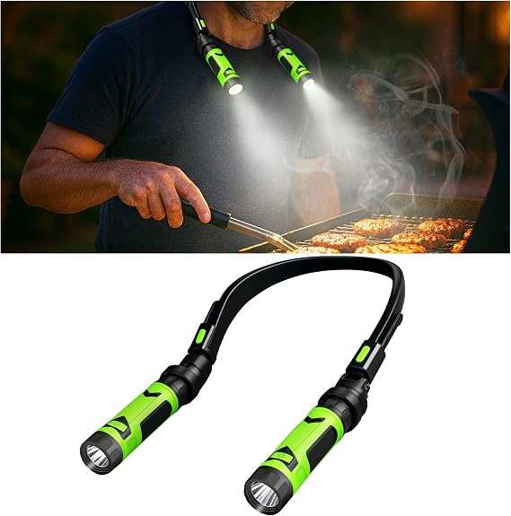 Grill Light for Outdoor Barbecue Grilling Accessories, Magnetic Bright LED Night BBQ Lighting Traeger Pit Boss Smoker Blackstone Griddle Accessories, Gifts for Men Dad Husband Grill Master