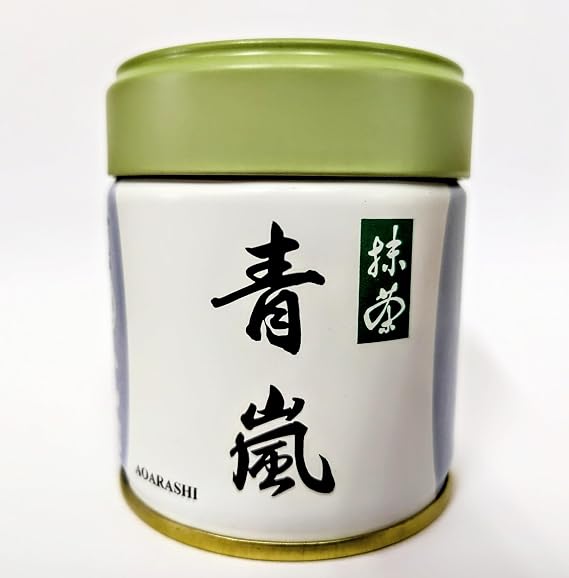 Marukyu Koyamaen Aorashi Ceremonial Matcha Powder, 40g Can | Premium Uji Kyoto matcha with balanced taste and aroma. Excellent for matcha lattes and traditional tea.