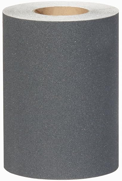 Jessup Griptape Colors Skateboard Griptape Roll 9" x 60', Sidewalk Gray