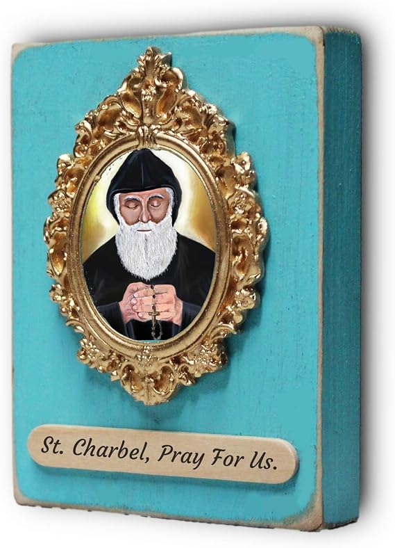 St Charbel Makhlouf, St Charbel icon, spiritual gift, Sharbel Maklouf, religious gift