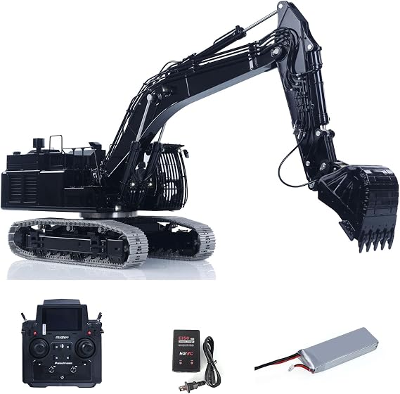 TOUCAN RC HOBBY 1/14 LESU Aoue ZX490 Metal Remote Control Hydraulic Excavator Upgraded Heavy RC Digger Flysky Paladin PL18EV Lite Sound Smoke