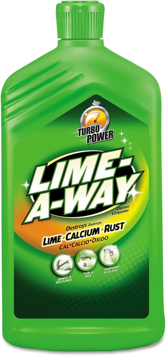 LIME-A-WAY 87000CT Lime, Calcium & Rust Remover, 28oz Bottle
