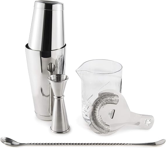 Cocktail Kingdom Essential Cocktail Set - Stainless Steel