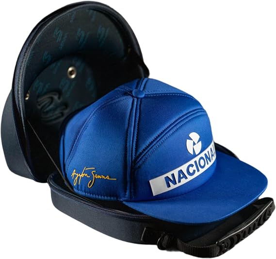 Ayrton Senna F1 Nacional 1984 Original Hat, Blue, Adjustable Baseball Cap, Unisex