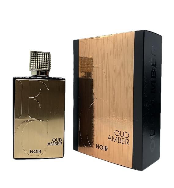 9 O'CLOCK OUD Amber Noir Unisex Perfume, Cologne for Men and Women 3.4 Fl. Oz. Eau de Parfum Natural Spray