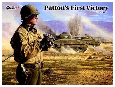 Decision Games Pattons First Victory Tunisia Board Game DCG 4200