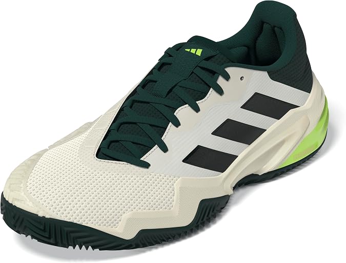 adidas Mens Barricade 13 Clay Tennis Sneakers Shoes - White