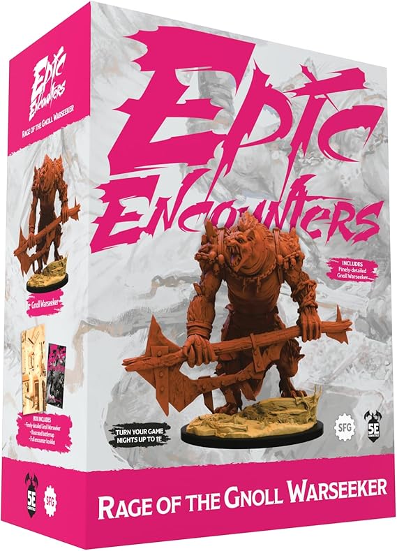 Steamforged Games Epic Encounters: Rage of The Gnoll Warseeker