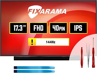 Screen Replacement for Dell Alienware Area 51M R2 P38E Grade A 144Hz 40pin FHD Matte IPS 17.3 LED LCD Display with Tools