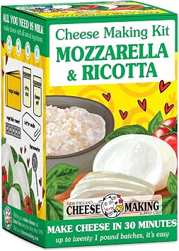 Mozzarella and Ricotta Cheese Making Kit
