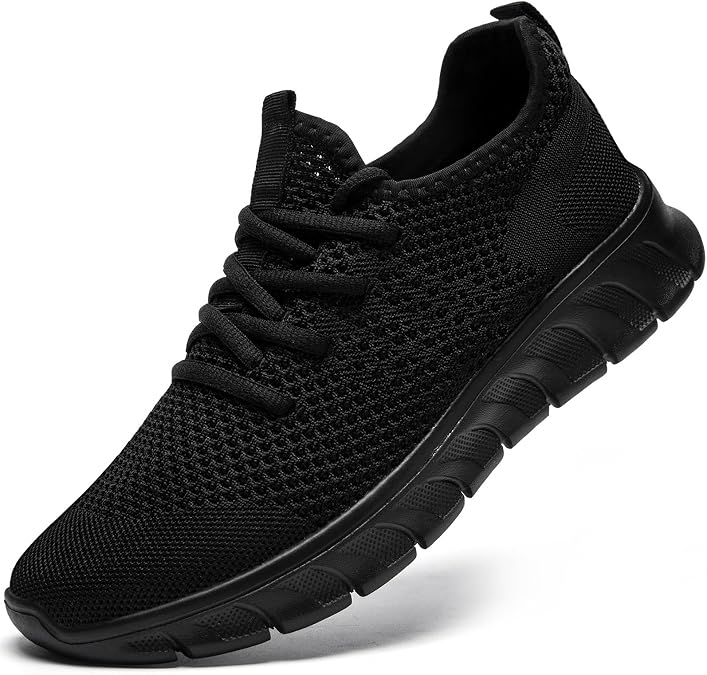Mens Running Shoes Slip On Tennis Walking Sneakers Gym Athletic