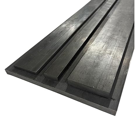 1/2" x 5-1/2" x 36", 1018 Steel Flat Bar, Cold Finished