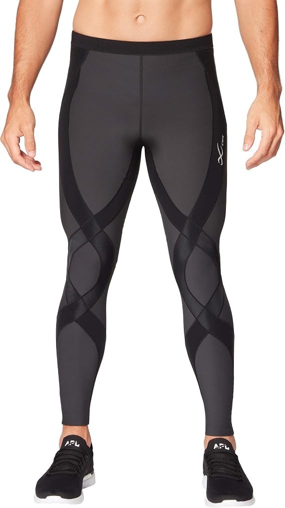 CW-X Men's Endurance Generator Insulator Compression Tights, 229879 | Thermal compression pants with targeted muscle and joint support for stability and recovery