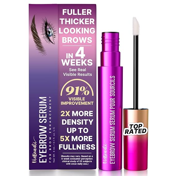 VieBeauti Eyebrow Growth Serum for Longer Fuller Thicker Looking Brows