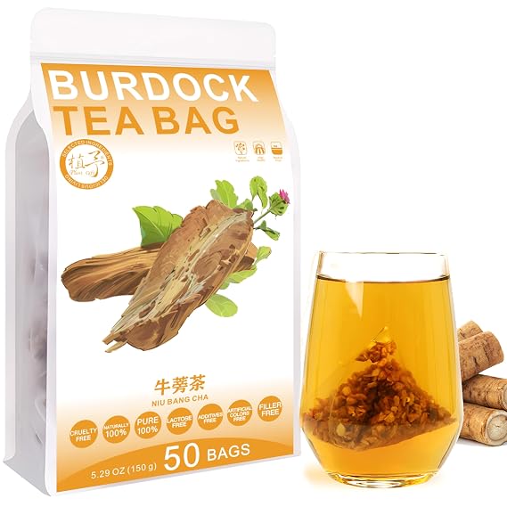 Plant Gift Burdock Tea Bag , 150g/5.29oz (3g*50bags)
