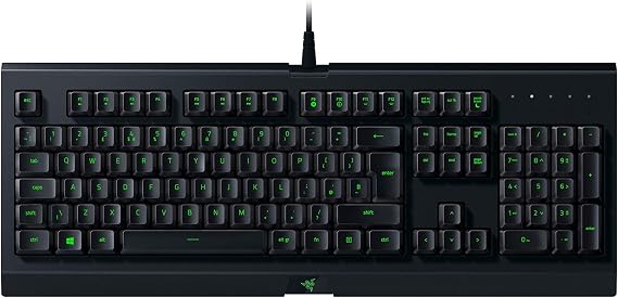 Razer Cynosa Lite Essential Gaming Keyboard (Fully Programmable, RGB Chroma Lighting, Gaming Grade Keys, 10 Key Roll-Over, Spill Resistant) US Layout|Black
