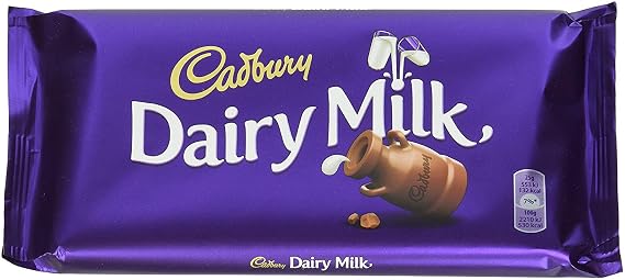 Cadbury Dairy Milk 180g (Pack of 2)