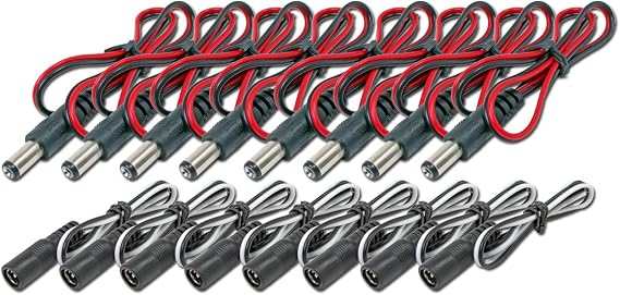 Q-See QSDCPG16 Power Pigtails with 16 Connectors