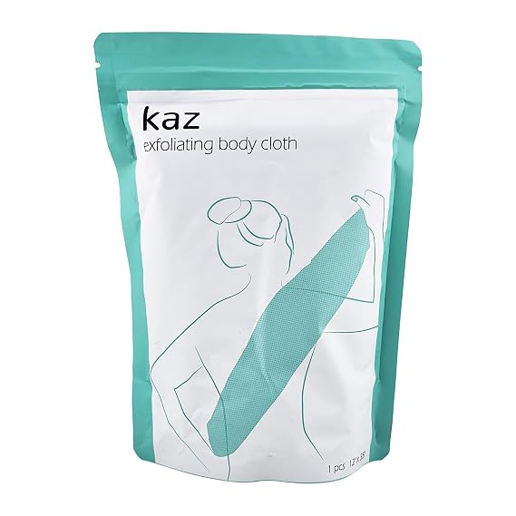 Waxness Kaz Exfoliating Body Cloth Nylon Body Scrubber for Back & Body, Dead Skin Removal - Professional Skin Care