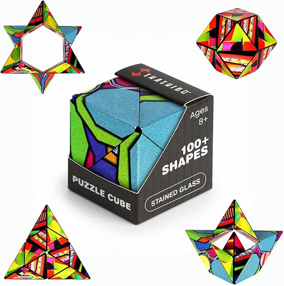Shashibo DODECA Magnetic Puzzle Cube, Stress Relief Fidget Toy