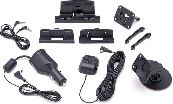 SiriusXM SXDV3 Satellite Radio Vehicle Mounting Kit with Dock and Charging Cable (Black)