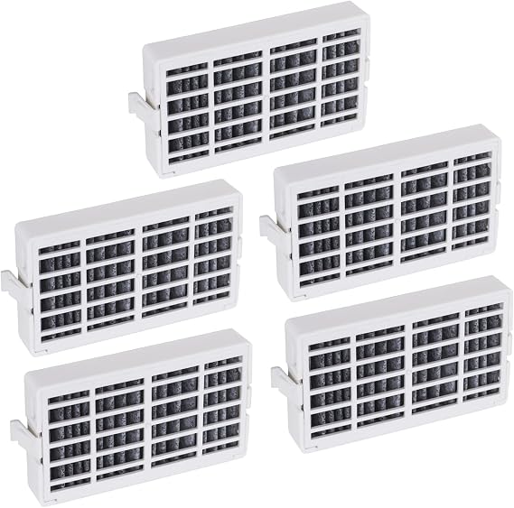 W10311524 AIR1 Refrigerator Air Filter Cartridge Replacement by BlueStars Compatible with Whirlpool FreshFlow Air Filter, Maytag, KitchenAid, Jenn-Air & Kenmore, Replaces 2319308, W10335147 5 Pack