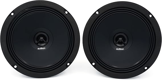 Audison APX 6.5 Prima Series 6.5" (165mm) 2-Way Coaxial Speakers (Pair)