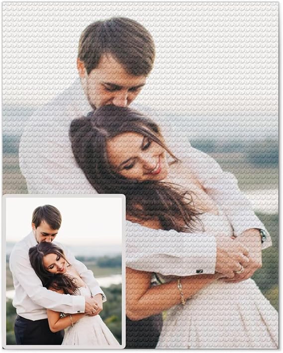 Custom Diamond Art Painting Kits for Adults Personalized Diamond Art Painting Personalized Diamonds Art with Name Photo Customized Home Decor