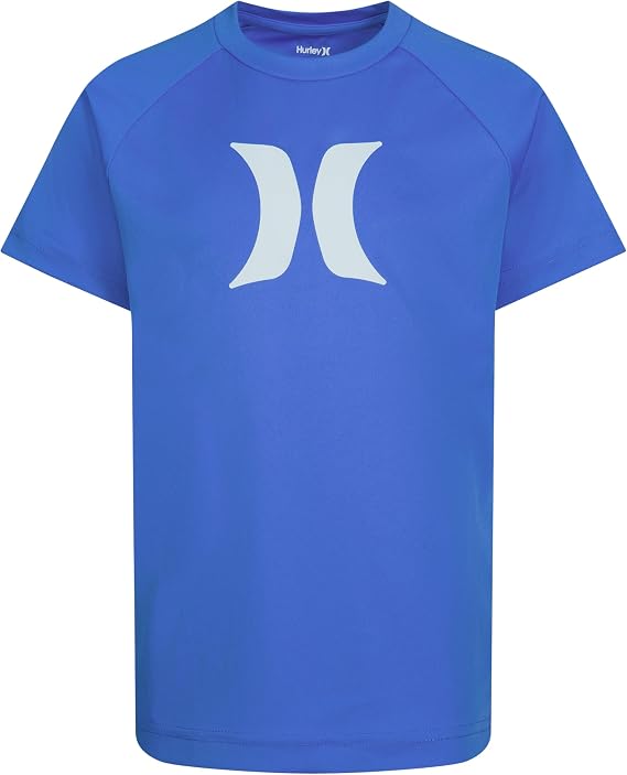 Hurley Boys' Graphic UPF 50+ Rash Guard Swim Shirt