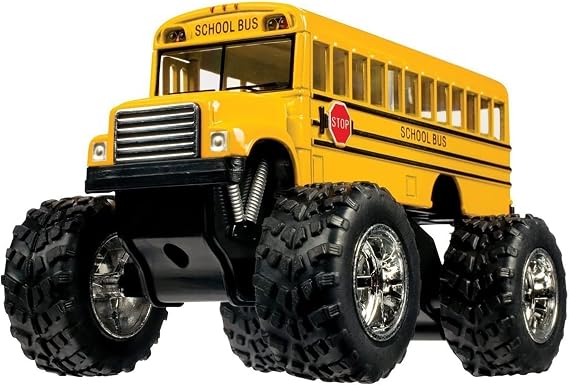 Toysmith Monster Bus, 5"