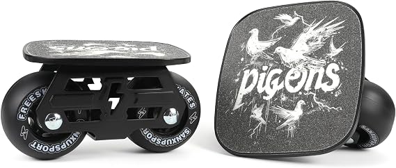 Freeskates Drift Skates with Split Skateboard Design, Aluminum Alloy Panel, High Elasticity Wheels, and Double Wheelbase Bracket - Ultimate Freeskates