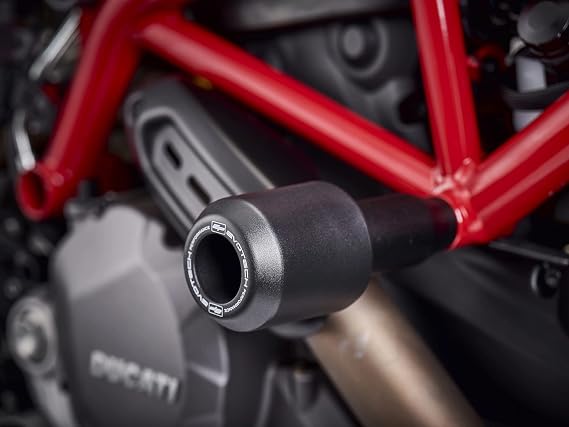 Evotech Performance Frame Crash Sliders/Bobbins to fit Ducati Hypermotard 950-939 - 821. Years 2013 onwards. PRN010926