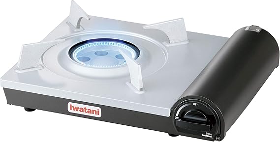 Iwatani America EPR Cassette Feu-EcoPremium Portable Butane Stove Cooktop, Black