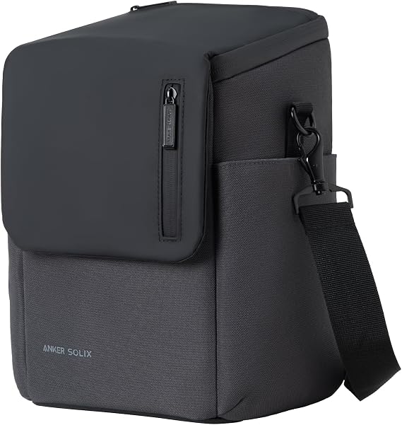 Anker SOLIX Protective Bag for C300 and C200 Portable Power Station | Durable Carrying Case, Travel-Ready Protection, Adjustable Shoulder Strap