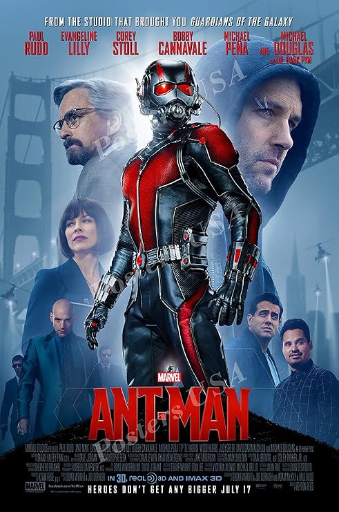 Posters USA - Marvel Antman Movie Poster GLOSSY FINISH - FIL257 (16" x 24" (41cm x 61cm))