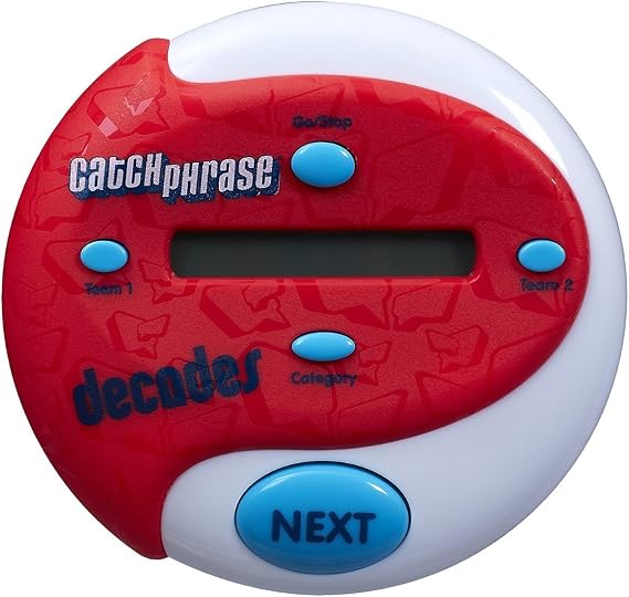 Hasbro Gaming Electronic Catch Phrase Decades