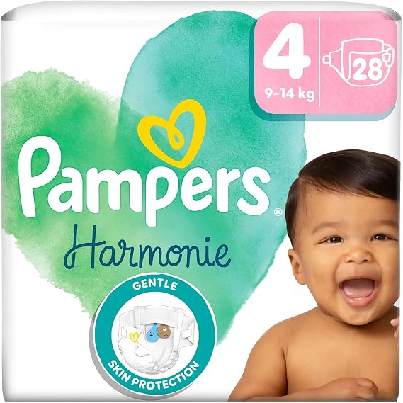 Pampers Prima Harmonie Bebek Bezi İkiz Paket 4 Beden 28 Adet