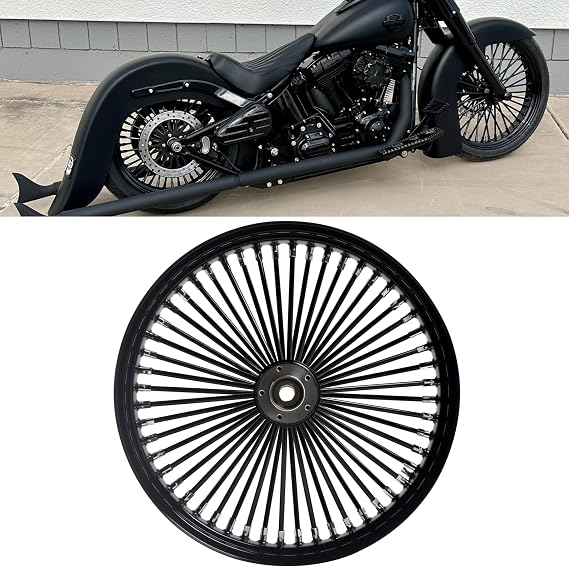 FatFlex Front Wheel for Harley Softail Dyna 21 x 3.5 Single Disc