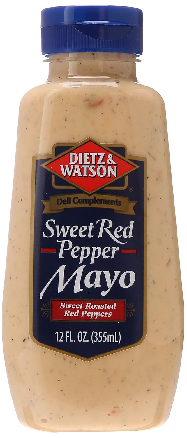 Dietz & Watson Sweet Red Pepper Mayonnaise, 12 oz