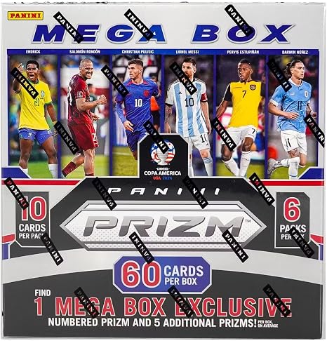 2023/24 Panini Prizm Copa America Soccer Mega Box