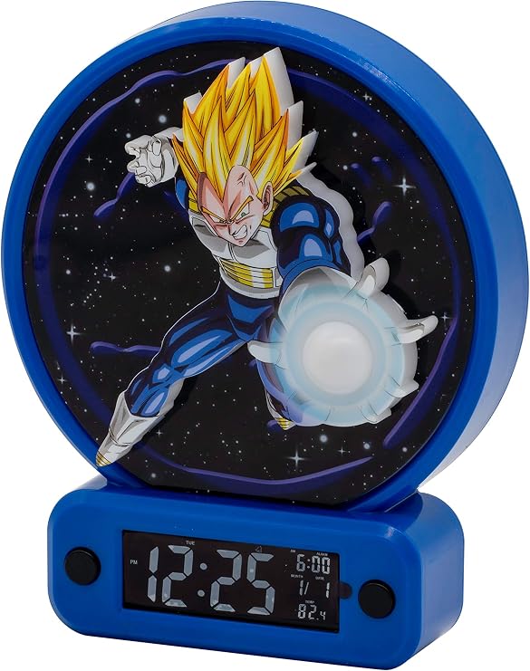Teknofun 811350 Ball Z Alarm clock/lamp Vegeta Blue