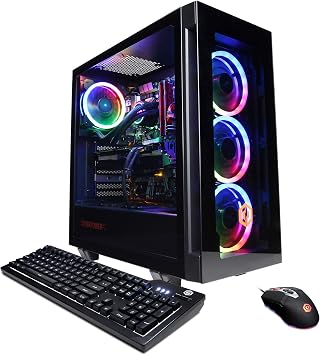 CyberpowerPC Gamer Xtreme VR Gaming PC, Liquid Cool Intel Core i9-10850K 3.6GHz, GeForce RTX 3070 8GB, 16GB DDR4, 1TB NVMe SSD, WiFi Ready & Win 10 Home GXiVR8080A19